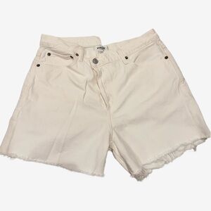 Agolde Women's Off-White Jean Shorts